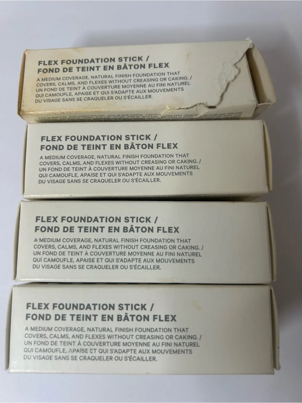 NIB Milk Makeup Flex Foundation Stick 10g/0.35oz Lot Of 4.  New in box  Quick Sh
